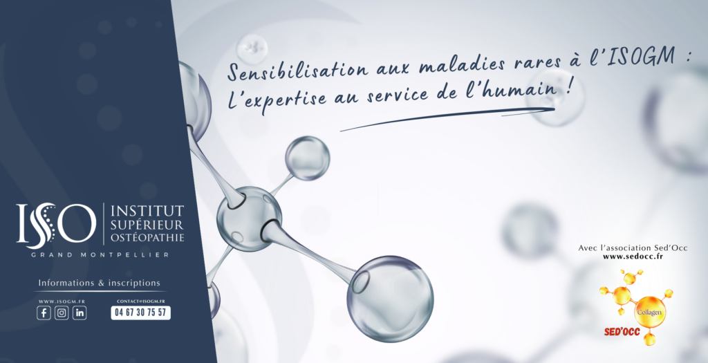Sensibilisation maladies rares ostéopathie