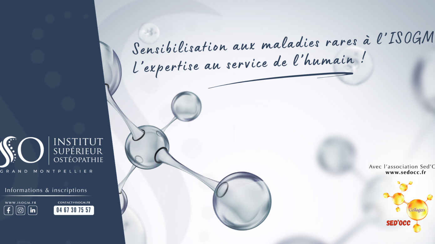 Sensibilisation maladies rares ostéopathie