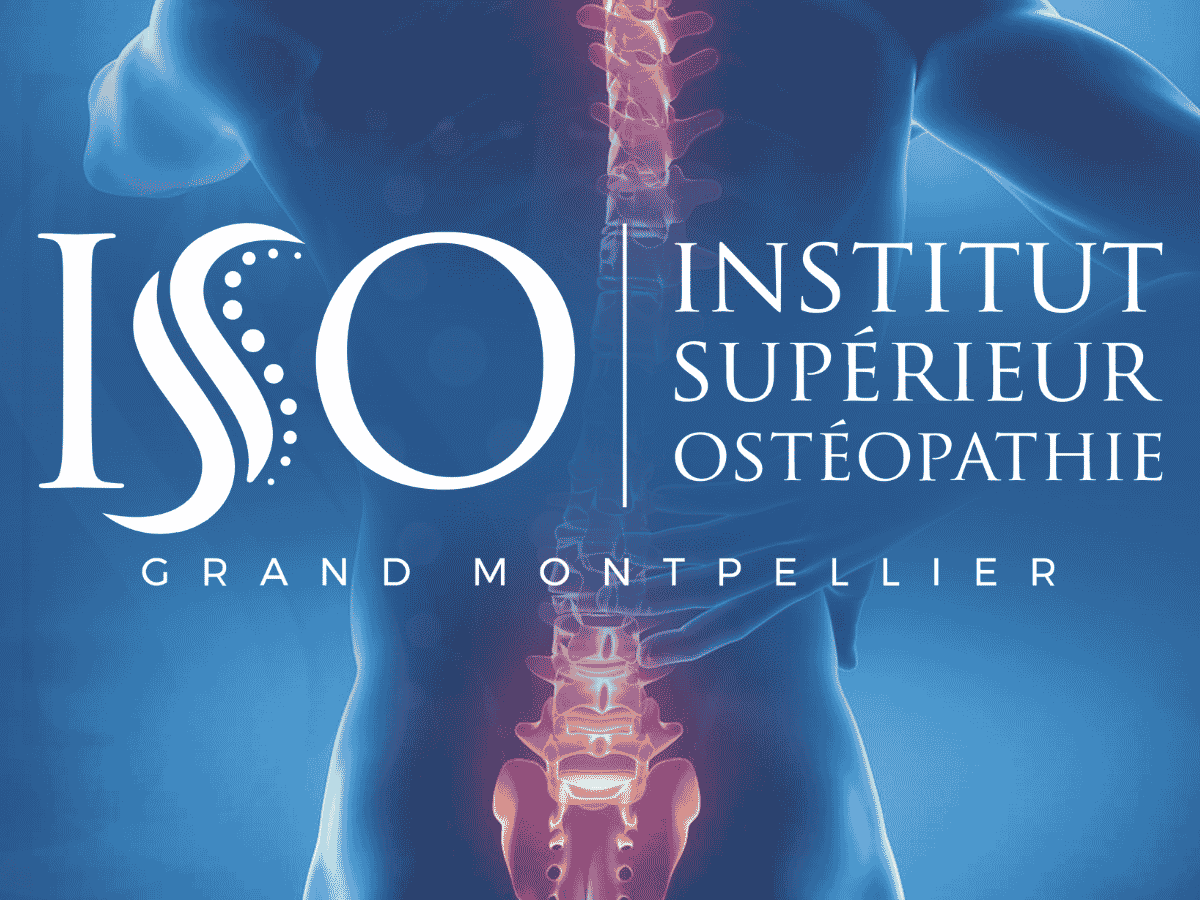Logo de l’ISOGM, Institut Supérieur d’Ostéopathie du Grand Montpellier